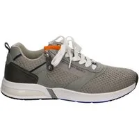 Dockers by Gerli Dockers Leinen-Stoff Schnürschuhe grau Schnürschuh