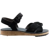 Paul Green Paul Green 6105-075, Sandaletten, Schwarz, Damen Sandalette