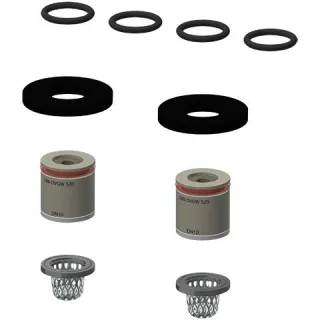 KWC Aquarotter Montageset, Dichtungen, O-Ringe, Rückflussverh., Siebe, 2000105492, 2000105492 2000105492