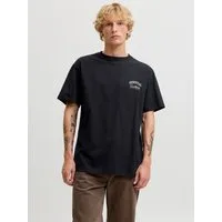 Jack & Jones Rundhalsshirt JJEORGANIC RELAXED STUDIO TEE SS O-NECK Baumwolle, relaxed fit