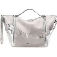 Tamaris Schultertasche Donata, Damen Handbag L Schultertasche metallic