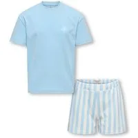 KIDS ONLY Schlafanzug KOGRILA NIGHTWEAR TOP/SHORTS SET JRS
