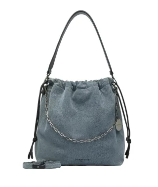Liebeskind Berlin - Denim Lya II Hobo M blassblau
