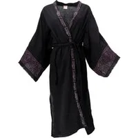 Guru-Shop Kimono Baumwollkimono, Oversize Kimono Mantel,.., alternative Bekleidung