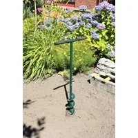 GartenHero Handerdbohrer Handerdbohrer Erdbohrer Handbohrer Pfahlbohrer Erdlochbohrer Hand-Erdbohrer, (1-tlg), Handbetrieben
