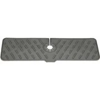 Koopman Abtropfmatte Spülbeckenmatte Utensilienmatte Ablaufmatte 46x14cm, Utensilienablage, für Spülarmatur, Silikon, Wasserhahn