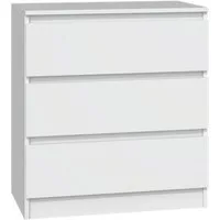 MAGOWA Schubkastenkommode MAGWA M3 morderne Kommode mit 3 Schubladen (perfekt kombinierbar), Höhe: 75 cm Breite: 70 cm Tiefe: 40 cm
