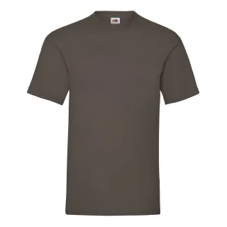 Fruit of the Loom - "Valueweight" T-Shirt für Herren (Schokolade)