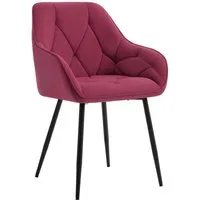 Woltu Polsterstuhl (1 St), Esszimmerstuhl ergonomischer aus Samt