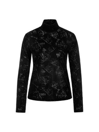 Marc Cain Sports - Shirt mit Katzen-Optik black new - Gr. - 38