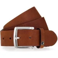 MUSTANG Ledergürtel (1-St) Mit Druckknopf-Applikation auf der Schlaufe, 4 cm