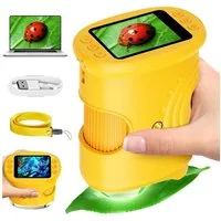 AKKEE 1000X Digitales Mikroskop, Handmikroskop Kindermikroskop
