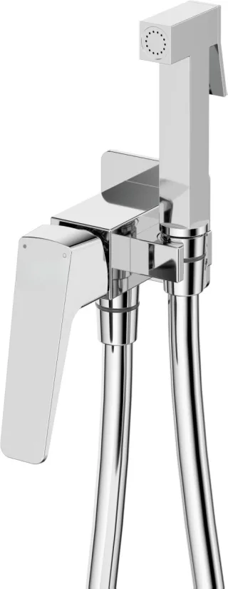 Neuesbad Serie 660 Unterputz-Bidetarmatur mit Bidet-Handbrause, Chrom NB1DEBQL034M1