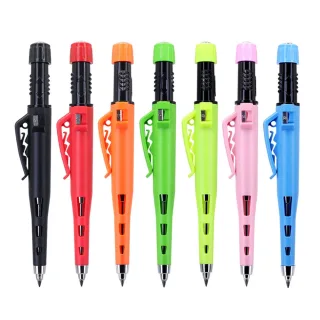 Woodworking Deep Hole Marking Pen 2.8mm Tip ABS Shell Ergonomic Design Color Options