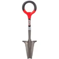 Root Slayer® Spaten Radius Wurzelspaten Mini, (Spar Set, 1-St., 1er oder 2er Pack), Minispaten, Klinge mit Zähnen zum Schneiden der Wurzeln