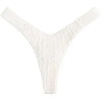 self Bikini-Hose Tanga-Bikinihose mit hohem Beinausschnitt (1-St)