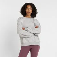 New Balance Sweatshirt Flower Shoe Crew aus Baumwolle und Polyester, erhältlich in den Größen XS bis XXL