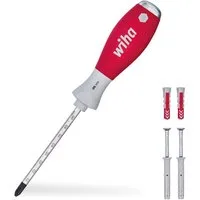 Wiha Schraubendreher SoftFinish® (41289), Dübellochschläger, 6 mm Rundklinge