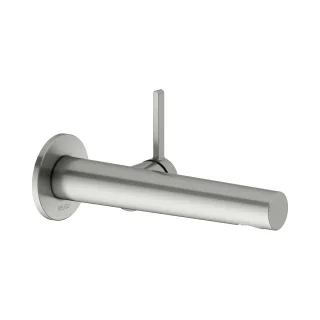 Keuco Waschtischarmatur UP Edition 400 51516, Wandm., Ausl. 197 mm, Edelstahl-finish, 51516061101 51516061101
