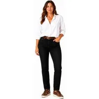 STARK DIE HOSE Stretch-Jeans CORA-Damen Stretch Jeans mit Dehnbund,5-Pocket,schlanker Oberschenkel OEKO-TEX® Standard -zertifiziert und zugleich MADE IN EUROPE