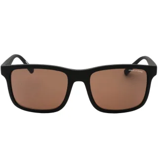 Armani Exchange Sonnenbrille mit braunen Glasern und schwarzen Glasern