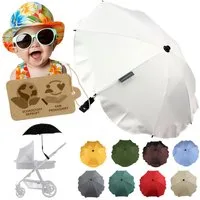 BambiniWelt by Rafael K. Kinderwagen-Sonnenschutzhülle Sonnenschirm Sonnenschutz für Kinderwagen Buggy Jogger universal UV50+, UV 50+ Schutz