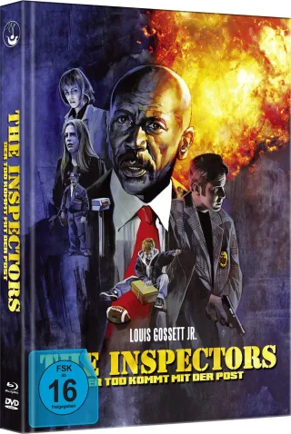 The Inspectors - Der Tod kommt mit der Post (Uncut Limited Mediabook in HD neu abgetastet Blu-ray+DVD+Booklet)