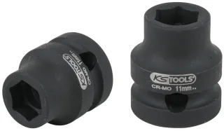 KS Tools 1/2" Sechskant-Kraft-Stecknuss, extra kurz, 11,0 mm - 515.0057