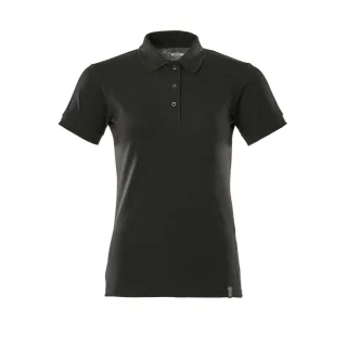 MASCOT Damen Polo-Shirt CROSSOVER Vollschwarz S - 20693-787-90-S