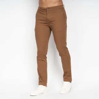 Crosshatch - "Roysden" Chino für Herren (Zimt)