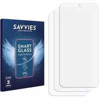 Savvies Displayschutzglas Schutzglas Panzer für Xiaomi Poco M8 Pro, 3 Stück, Schutzfolie Display Schutz Glas Folie klar