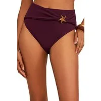 Love & Roses Bikini-Hose Love & Roses bauchformende Hochbund-Bikinihose (1-St)