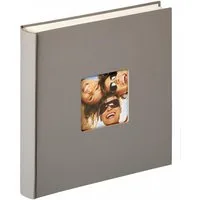 Walther Fotoalbum Fun FA-208-X Buchalbum 30x30 grau