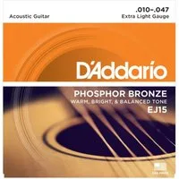 Daddario Saiten, A-Git.Saiten EJ15 10-47 Phosphor Bronze - Westerngitarrensaiten