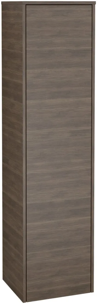 CLEAR Hochschrank Anschlag rechts Glossy White C54901DH