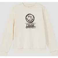 s.Oliver Sweatshirt Sweatshirt Sweatshirt aus Baumwollmix mit Smiley®-Print