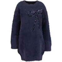 Blue Seven Strickkleid mit Pailletten