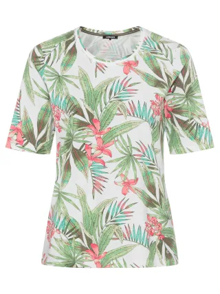 Olsen - T-Shirt Short Sleeves white - Gr. - 48