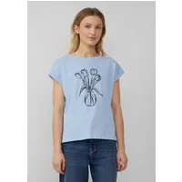 s.Oliver Kurzarmshirt T-Shirt T-Shirt mit Frontprint im Relaxed Fit