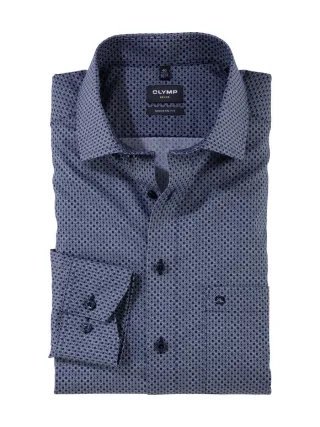 OLYMP - Modern Fit: Businesshemd blau - Gr. - 39