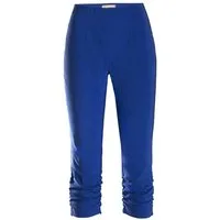 Stehmann Caprihose Maria-530-14060 elastischer Bund, seitliche Raffung am Bein, ohne Verschluss