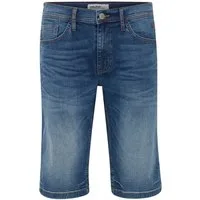 Blend Jeansshorts Kurzes Design aus Leinen und Baumwolle Denim Capri Shorts