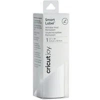 Cricut Dekorationsfolie Joy Smart Label beschreibbares Vinyl, 13,9 cm x 121,9 cm, Weiß, Klebefolie, für Etiketten, Beschriftung, Etikettenrolle, für Cricut Joy Schneidemaschine