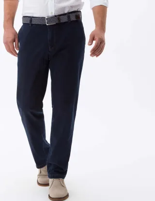 Eurex by Brax Herren Chino Style JIM, denim dunkelblau, Gr. 35U