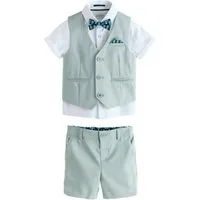 Baker by Ted Baker Kinderanzug Baker by Ted Baker Hemd, Weste und Shorts im Set (4-tlg)
