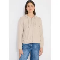 CECIL Kapuzenfleecejacke im Hoodie-Style
