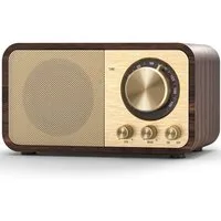 Toomoke Radio, Radio mit Bluetooth 5.0 & Digitalradio & FM-Empfang Radio (Tragbares Multifunktionsradio mit FM/Empfang, AUX/USB/TF-Karten-Wiedergabe, 5W-Lautsprechern, Bassmodus & Akku für chlafzimmer, Büro und Outdoor)