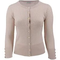 Passioni 2-in-1-Strickjacke Twinset mit Zopfmuster