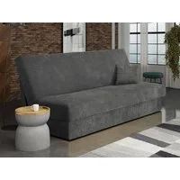 MIRJAN24 Schlafsofa Adela Mini Cord, mit Schlaffunktion und Bettkasten, Aufklappbar, Bonellfeder