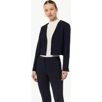 comma Jackenblazer Indoor-Bolero Bolero mit Taftfutter